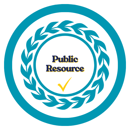 Public Resource badge